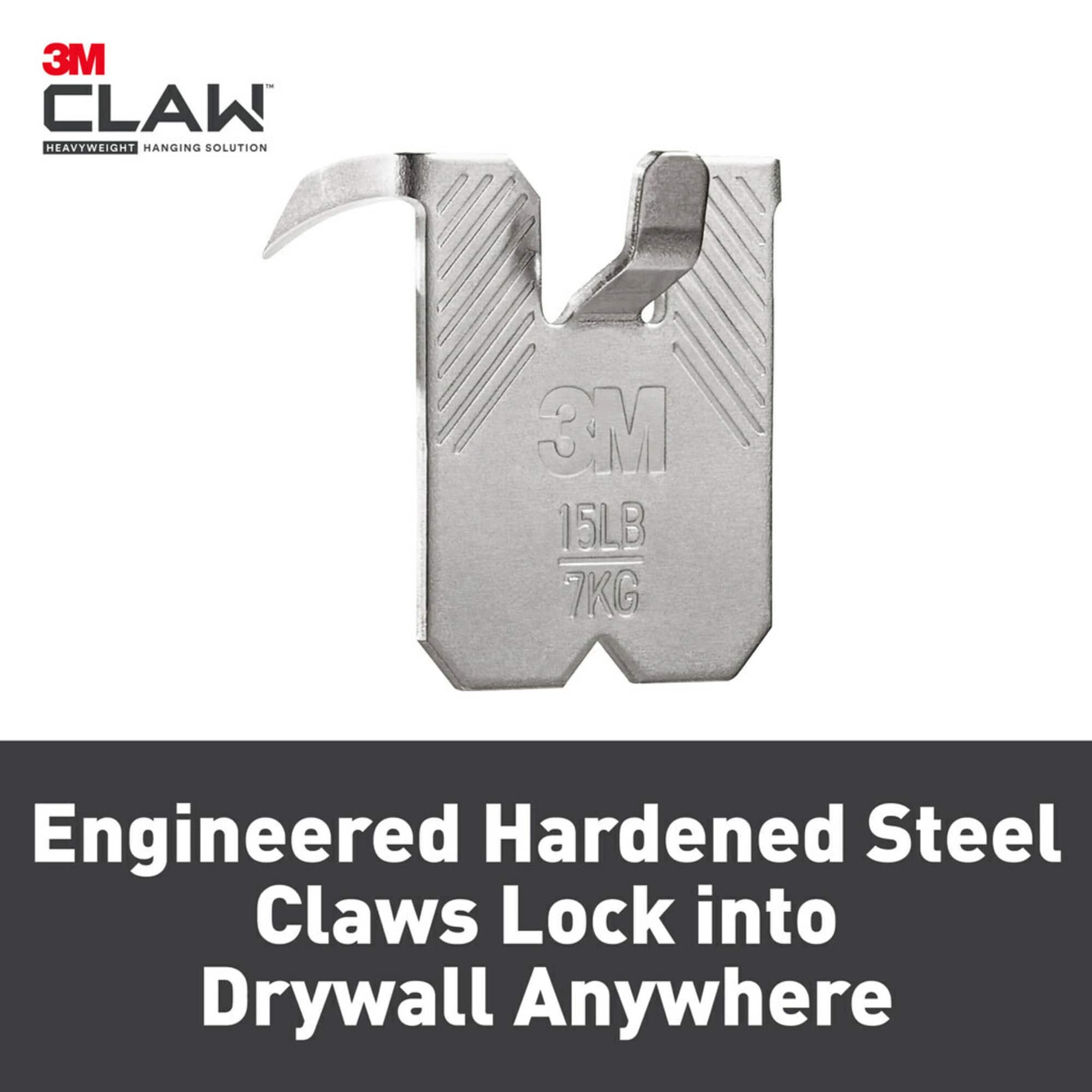 3M CLAW™ 15lb. Drywall Picture Hanger